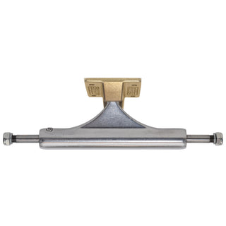 Slappy Skateboard Trucks Inverted Hollow Lights Ultra Low Kingpin 8.0" Polished/Gold/Gold