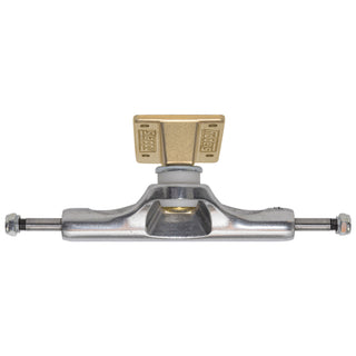 Slappy Skateboard Trucks Inverted Hollow Lights Ultra Low Kingpin 8.0" Polished/Gold/Gold