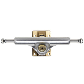 Slappy Skateboard Trucks Inverted Hollow Lights Ultra Low Kingpin 8.25" Polished/Gold/Gold