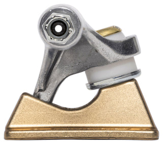 Slappy Skateboard Trucks Inverted Hollow Lights Ultra Low Kingpin 8.0" Polished/Gold/Gold