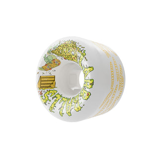 Slime Balls Skateboard Wheels 56mm Sam Hitz Full Combo 99A White
