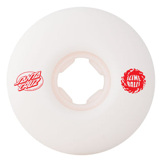 Slime Balls Skateboard Wheels 56mm Kendall End of the World Reissue Chubbies 99A White