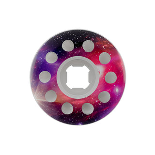 Slime Balls Skateboard Wheels 58mm Worm Holes 97A White
