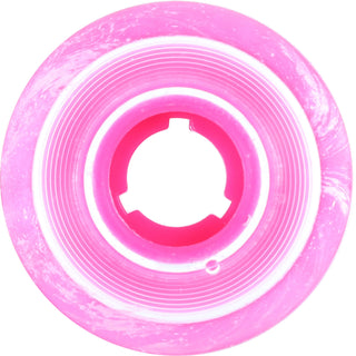 Snot Wheel Co. Skateboard Wheels 57mm X-Rays 80A Clear Pink