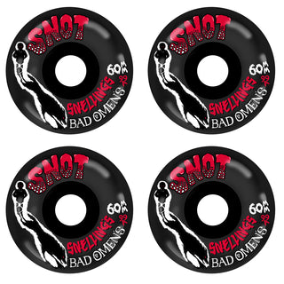 Snot Skateboard Wheels 60mm Jake Snelling Bad Omens 99A Black