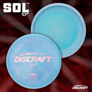 Discraft Disc Golf ESP Sol Midrange Disc 4/5/-3/0 Canteloupe/Black 173-174g
