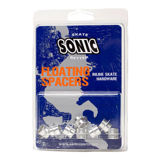 Sonic Inline Roller Hockey Skate Floating Bearing Spacers 8-Pack