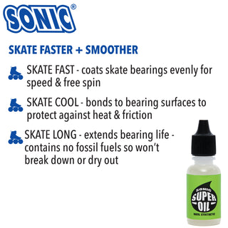 Sonic Super Oil Bearing Lubricant High Performance Synthetic Lube for Bearings