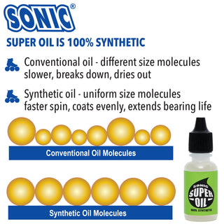 Sonic Super Oil Bearing Lubricant High Performance Synthetic Lube for Bearings