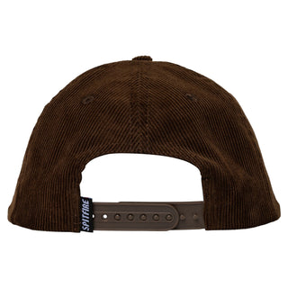 Spitfire Wheels Hat Bighead Brown/Black Snapback