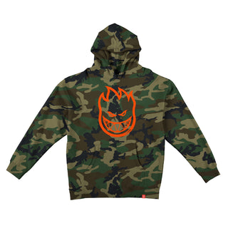 Spitfire Wheels Hoodie Bighead Forest Camo/Orange
