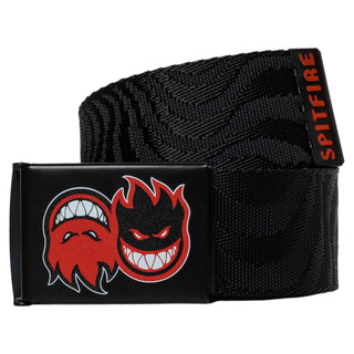 Spitfire Wheels Belt Eternal Swirl Jacquard Black/Red