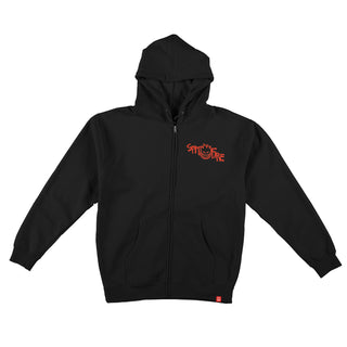Spitfire Wheels Hoodie Light Em Up II Black