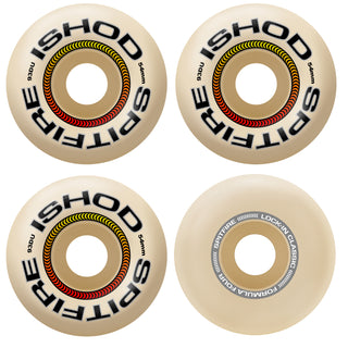 Heroin Premium Skateboard Complete Basalt On Precinct 13 Egg (Assorted) Ft. Krux/Spitfire/Quantum
