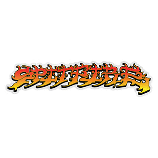 Spitfire Wheels Skateboard Sticker Save II Script