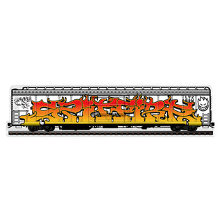 Spitfire Wheels Skateboard Sticker Save II Train Yard