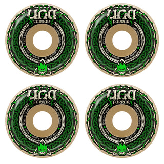 Spitfire Skateboard Wheels 52mm F4 97A Una Farrar Trinity Conical Full Natural