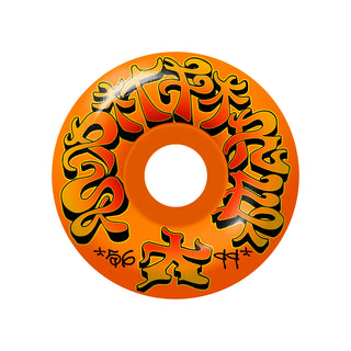 Spitfire Skateboard Wheels 56mm F4 99A Savie II Classic Full Orange