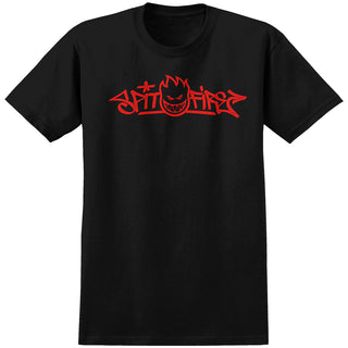 Spitfire Wheels Shirt Vinz Black
