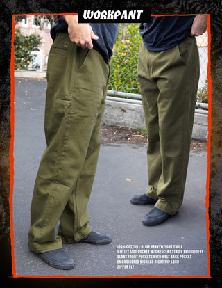 Spitfire Wheels Pants Work Pant Olive