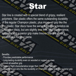 Innova Disc Golf Star Racer Distance Driver 12/6/-1/2 - Choose Exact Disc