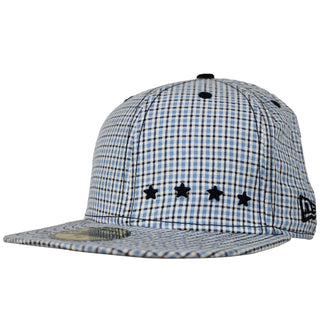 Fourstar Hat STARS WHITE PLAID NEW ERA 7 3/8