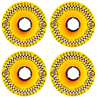 Sector 9 Longboard Wheels 73mm Steam Roller 78A Yellow