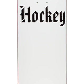 Hockey Skateboard Deck Stone White 8.75" x 32.612"