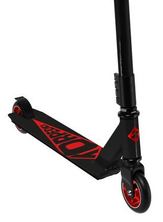 Street Surfing Stunt Kick Scooter Torpedo Black Core Red
