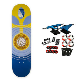 Habitat Complete Mark Suciu Clock Blue 8.25"