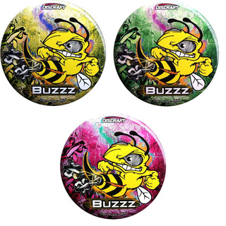 Discraft Disc Golf SuperColor Buzzz Mini 6" Thrower or Marker - Choose Exact Mini Disc