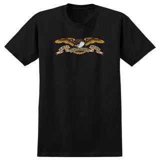 Anti Hero Skateboards Shirt Eagle Black/Black Black