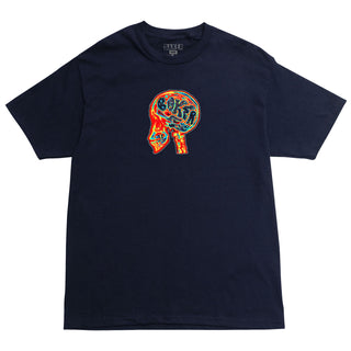 Baker Skateboards Shirt Brain Donor Navy