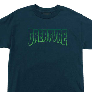 Creature Shirt Logo Outline Harbor Blue