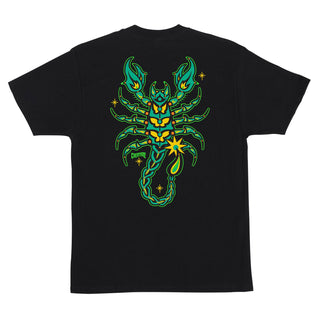 Creature Skateboard T-Shirt Deadly Sands Black