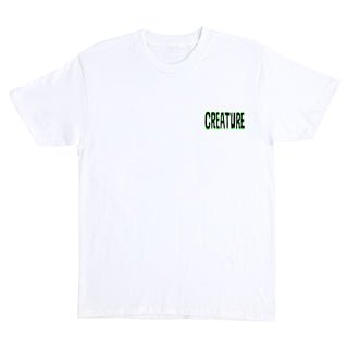 Creature Skateboards Shirt Burn Witch Burn White