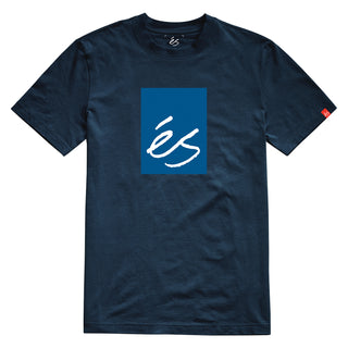 Es Shirt Main Block Navy