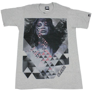 GLOBE Skate Shoes SHIRT Cinderella Gray Sz SMALL