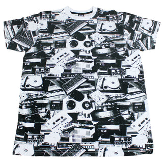 GLOBE Skate Shoes SHIRT SOUND SYSTEM CUSTOM BLACK Sz XL