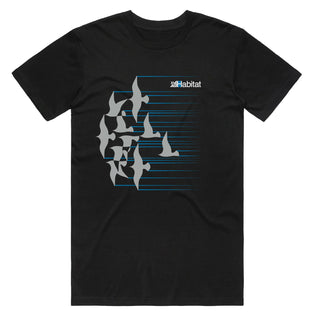 Habitat Skateboards Shirt Dove Black