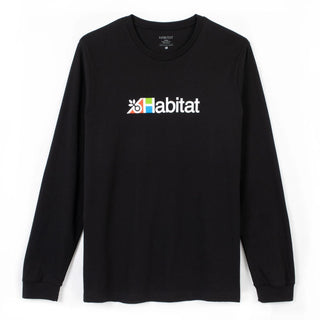 Habitat Skateboards Longsleeve Transit Black