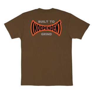 Independent Trucks Shirt Built To Grind Span Dk Chocolate