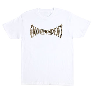 Independent Trucks Shirt Span White/Realtree APX