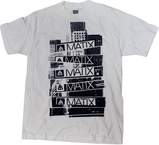 MATIX T-SHIRT SKYSCRAPER WHITE