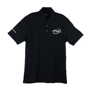 MVP Disc Golf Polo Shirt Leading Edge Black
