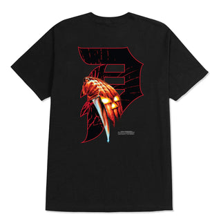 Primitive Skateboard T-Shirt Slash Dirty P Black