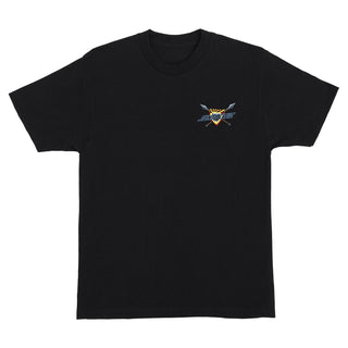 Santa Cruz Skateboards Shirt Salba Screaming Witch Doctor Black