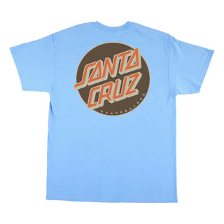 Santa Cruz Skateboards Shirt Other Dot Carolina Blue/Rust