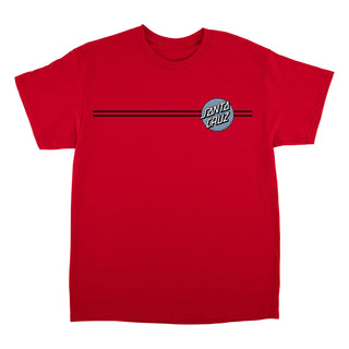 Santa Cruz Skateboards Shirt Other Dot Cherry Red/Slate