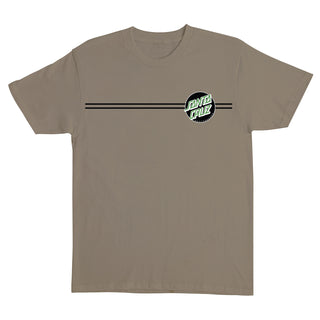 Santa Cruz Skateboards Shirt Other Dot Prairie Dust/Black/Green